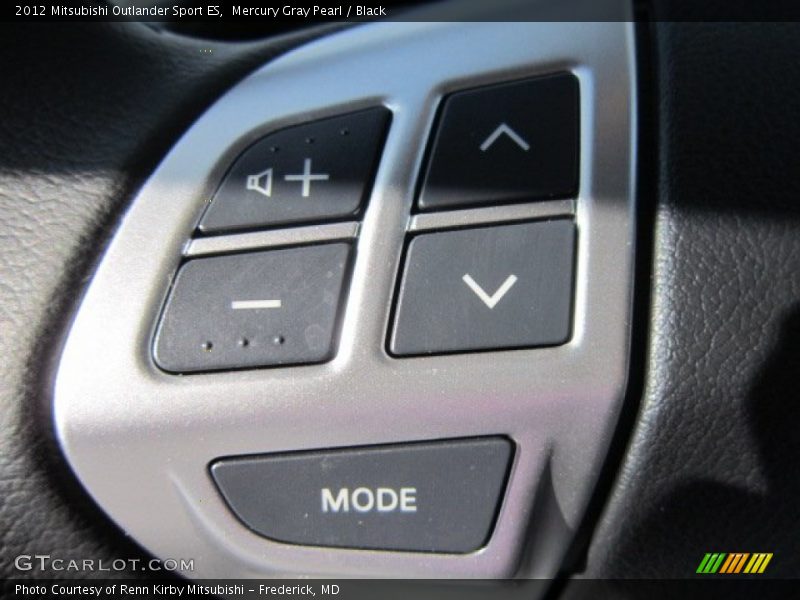 Mercury Gray Pearl / Black 2012 Mitsubishi Outlander Sport ES