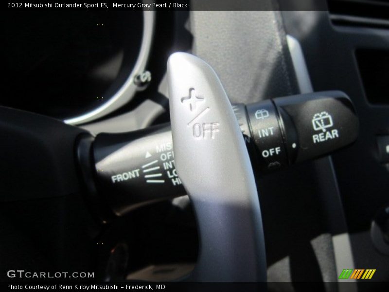 Mercury Gray Pearl / Black 2012 Mitsubishi Outlander Sport ES