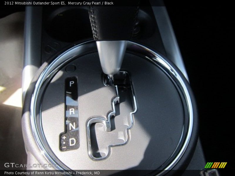 Mercury Gray Pearl / Black 2012 Mitsubishi Outlander Sport ES