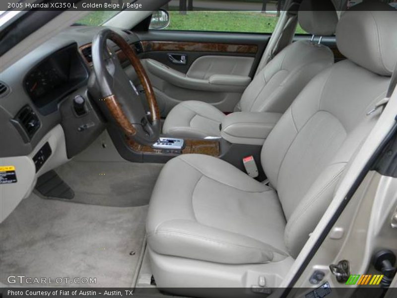 Golden Beige / Beige 2005 Hyundai XG350 L
