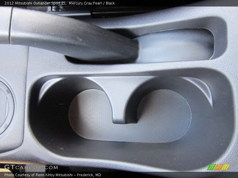 Mercury Gray Pearl / Black 2012 Mitsubishi Outlander Sport ES