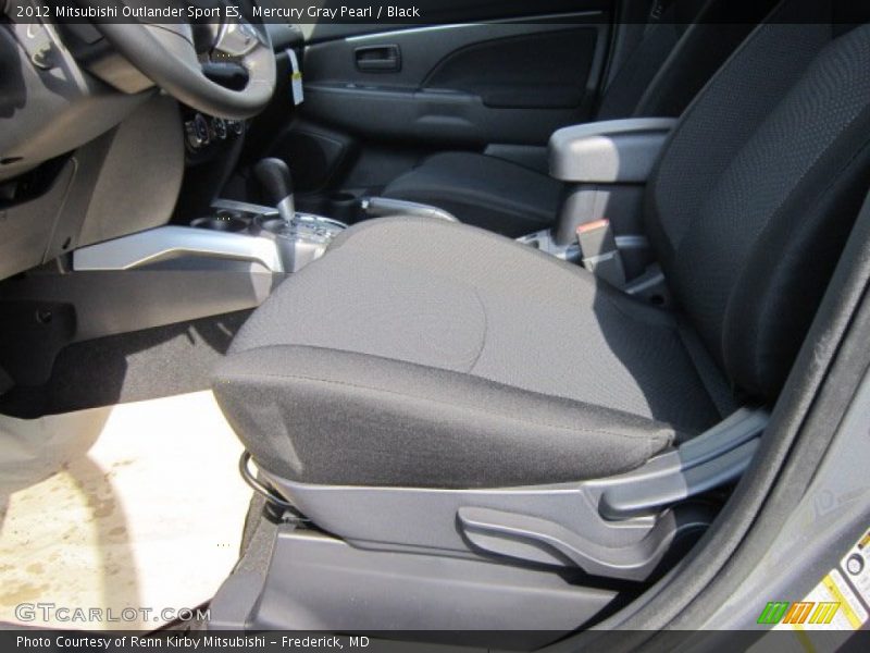 Mercury Gray Pearl / Black 2012 Mitsubishi Outlander Sport ES