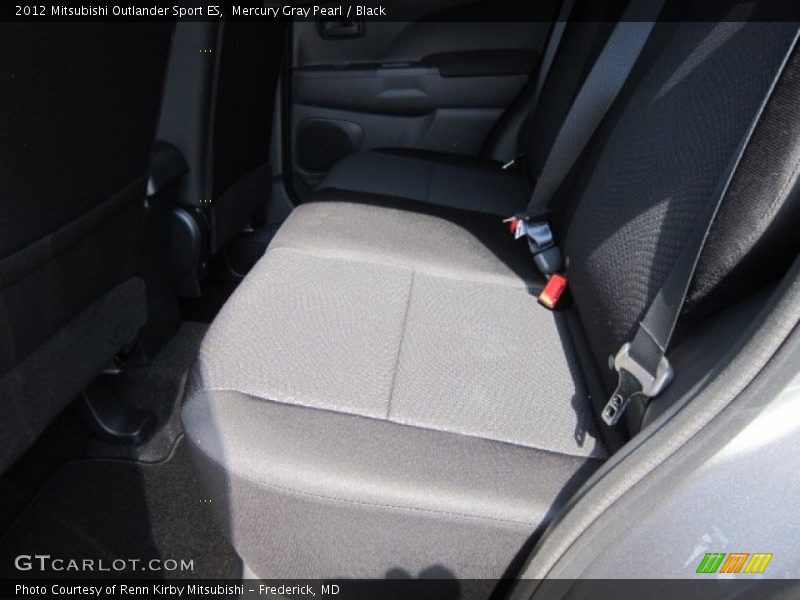 Mercury Gray Pearl / Black 2012 Mitsubishi Outlander Sport ES