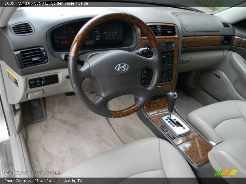 Golden Beige / Beige 2005 Hyundai XG350 L
