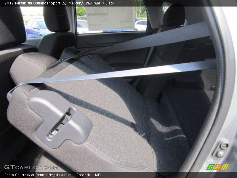 Mercury Gray Pearl / Black 2012 Mitsubishi Outlander Sport ES