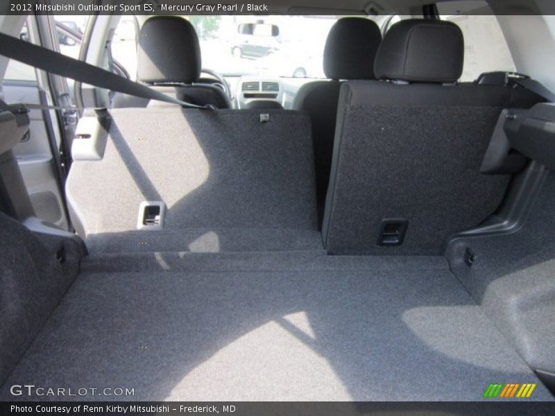Mercury Gray Pearl / Black 2012 Mitsubishi Outlander Sport ES