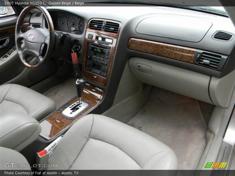 Golden Beige / Beige 2005 Hyundai XG350 L