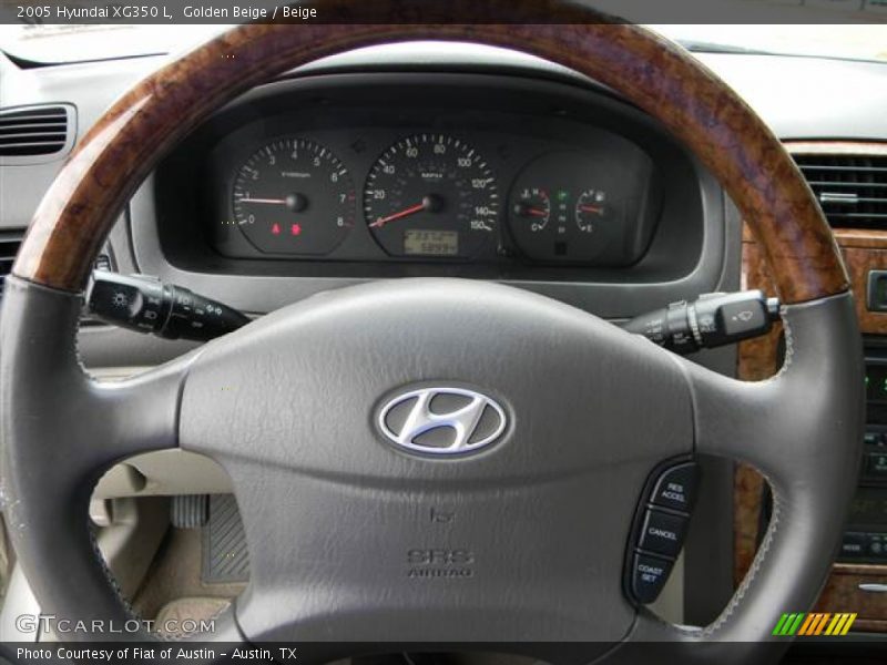 Golden Beige / Beige 2005 Hyundai XG350 L