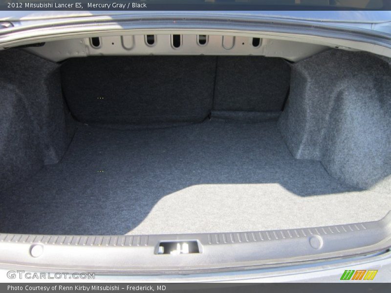 Mercury Gray / Black 2012 Mitsubishi Lancer ES