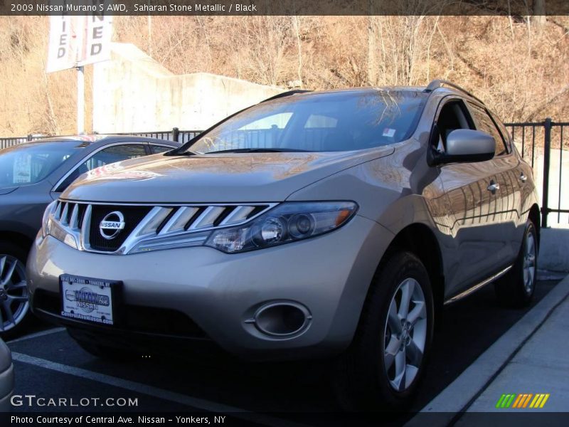 Saharan Stone Metallic / Black 2009 Nissan Murano S AWD