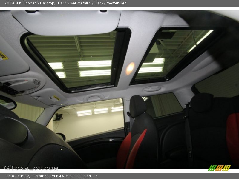 Sunroof of 2009 Cooper S Hardtop