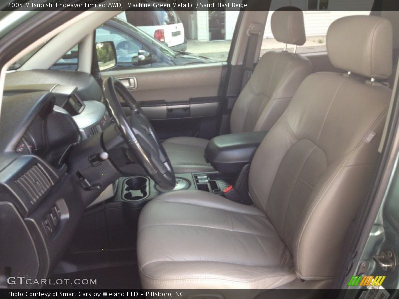  2005 Endeavor Limited AWD Sand Blast Beige Interior