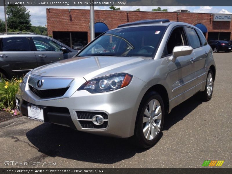 Palladium Silver Metallic / Ebony 2010 Acura RDX SH-AWD Technology