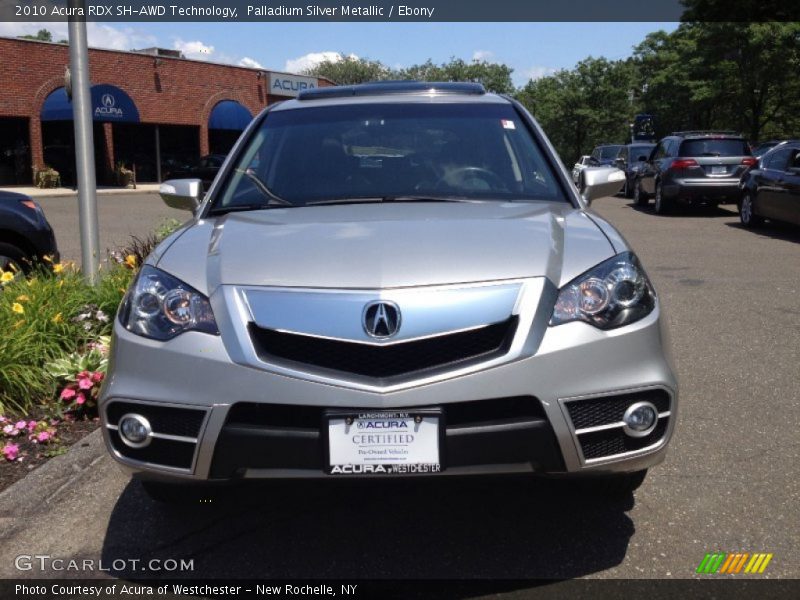 Palladium Silver Metallic / Ebony 2010 Acura RDX SH-AWD Technology