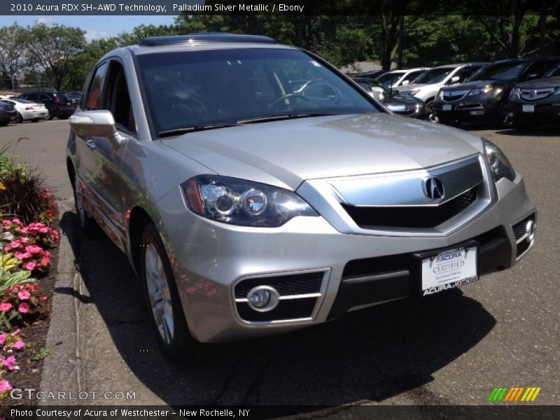Palladium Silver Metallic / Ebony 2010 Acura RDX SH-AWD Technology