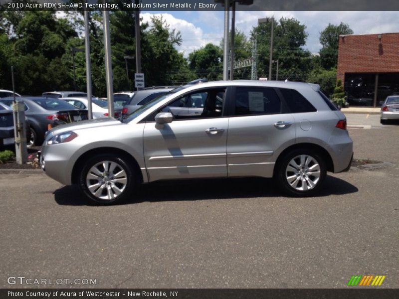 Palladium Silver Metallic / Ebony 2010 Acura RDX SH-AWD Technology