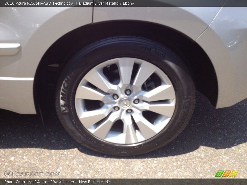 Palladium Silver Metallic / Ebony 2010 Acura RDX SH-AWD Technology