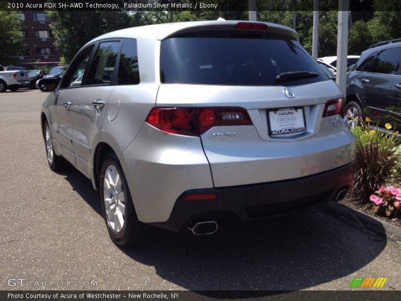 Palladium Silver Metallic / Ebony 2010 Acura RDX SH-AWD Technology