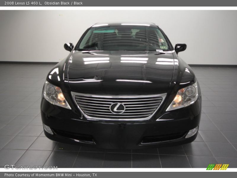 Obsidian Black / Black 2008 Lexus LS 460 L