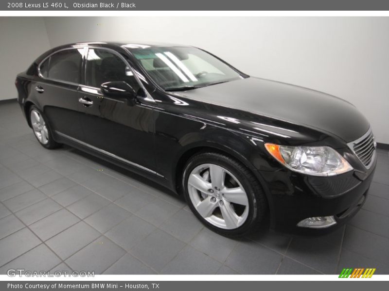 Obsidian Black / Black 2008 Lexus LS 460 L