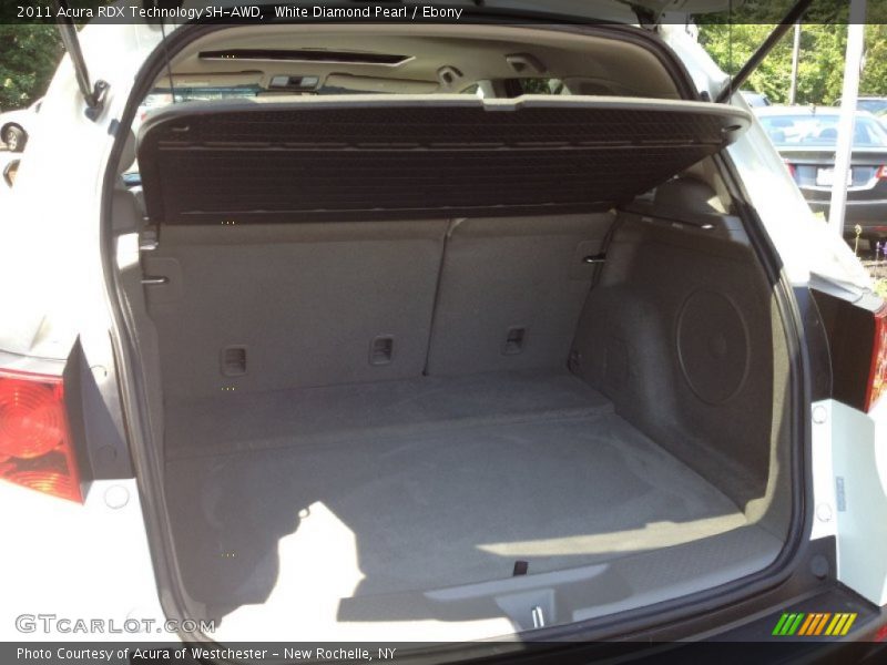 White Diamond Pearl / Ebony 2011 Acura RDX Technology SH-AWD