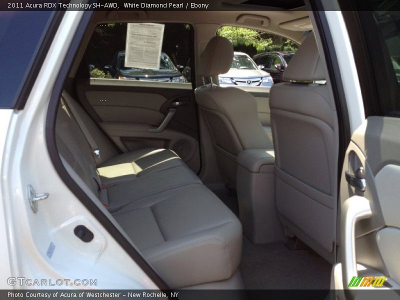 White Diamond Pearl / Ebony 2011 Acura RDX Technology SH-AWD