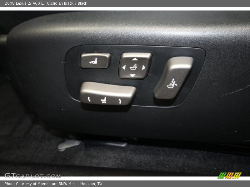 Obsidian Black / Black 2008 Lexus LS 460 L