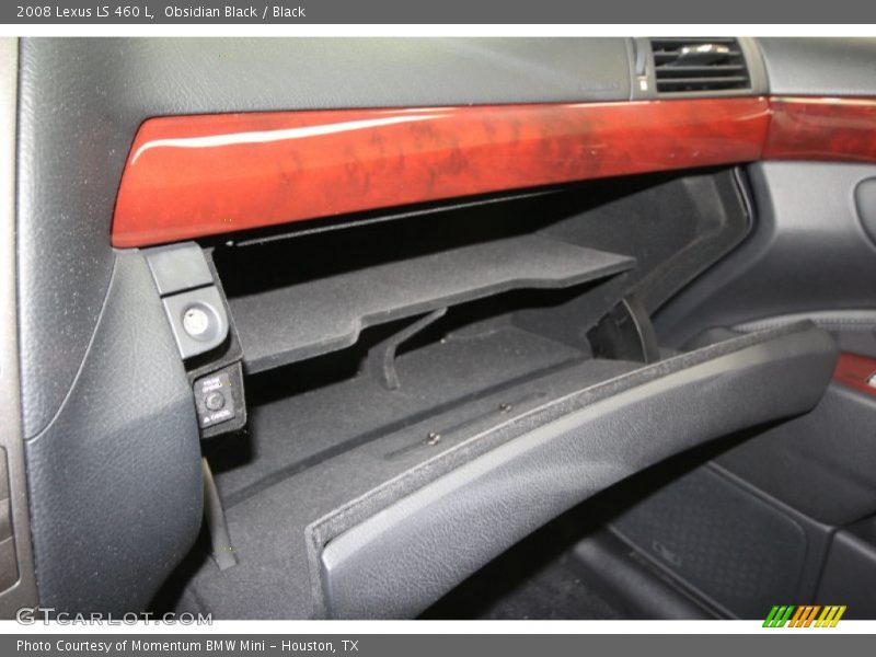Obsidian Black / Black 2008 Lexus LS 460 L
