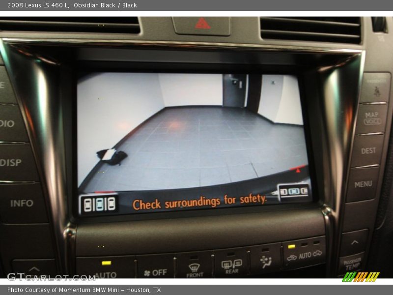 Obsidian Black / Black 2008 Lexus LS 460 L