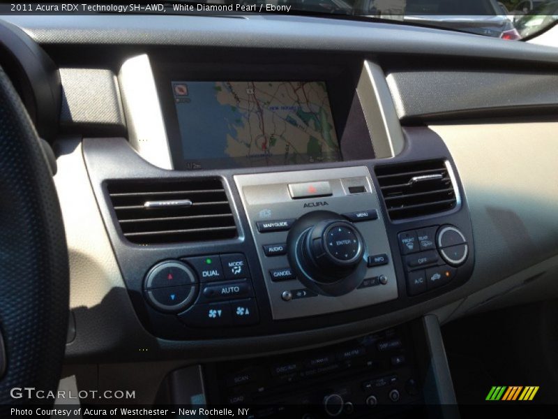White Diamond Pearl / Ebony 2011 Acura RDX Technology SH-AWD
