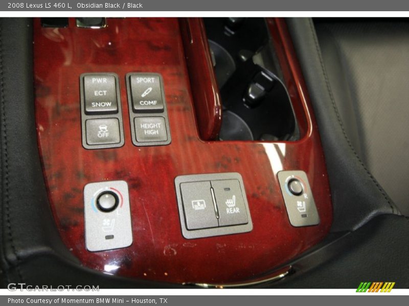 Obsidian Black / Black 2008 Lexus LS 460 L