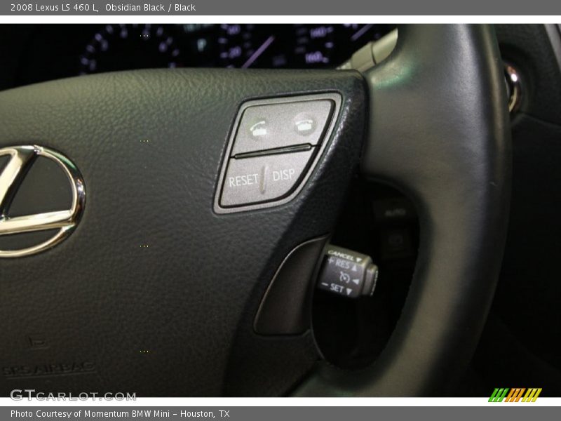 Obsidian Black / Black 2008 Lexus LS 460 L