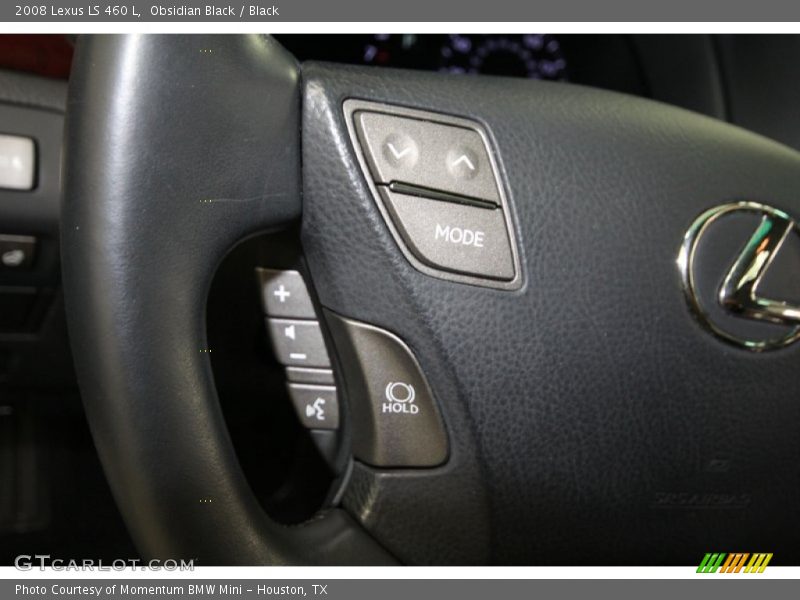 Obsidian Black / Black 2008 Lexus LS 460 L
