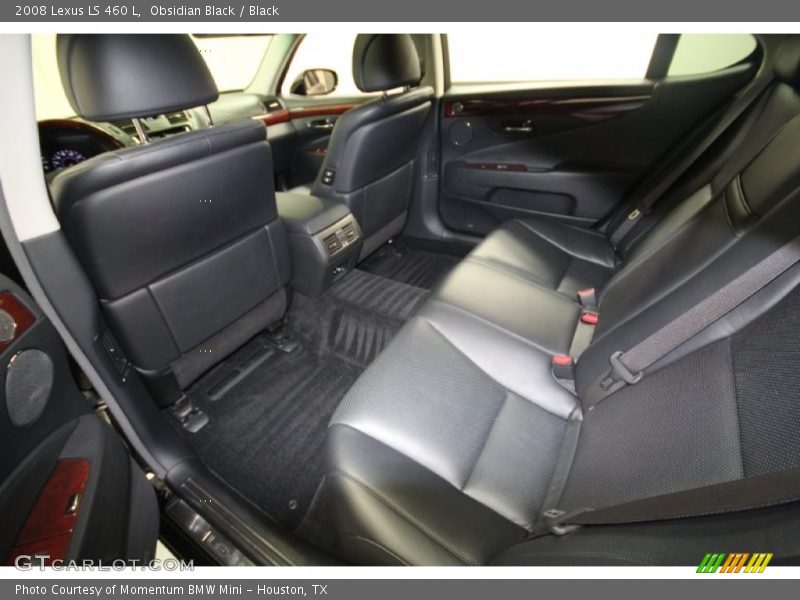 Obsidian Black / Black 2008 Lexus LS 460 L