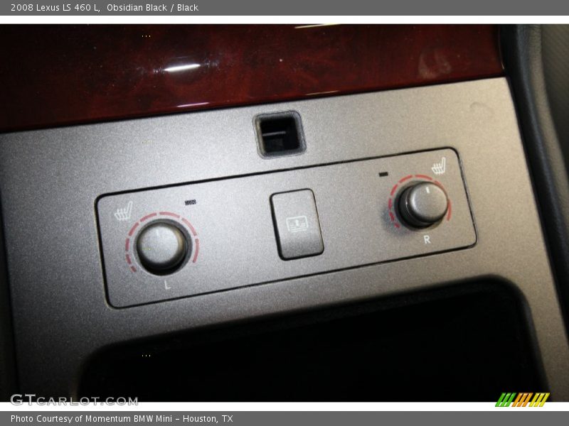 Obsidian Black / Black 2008 Lexus LS 460 L