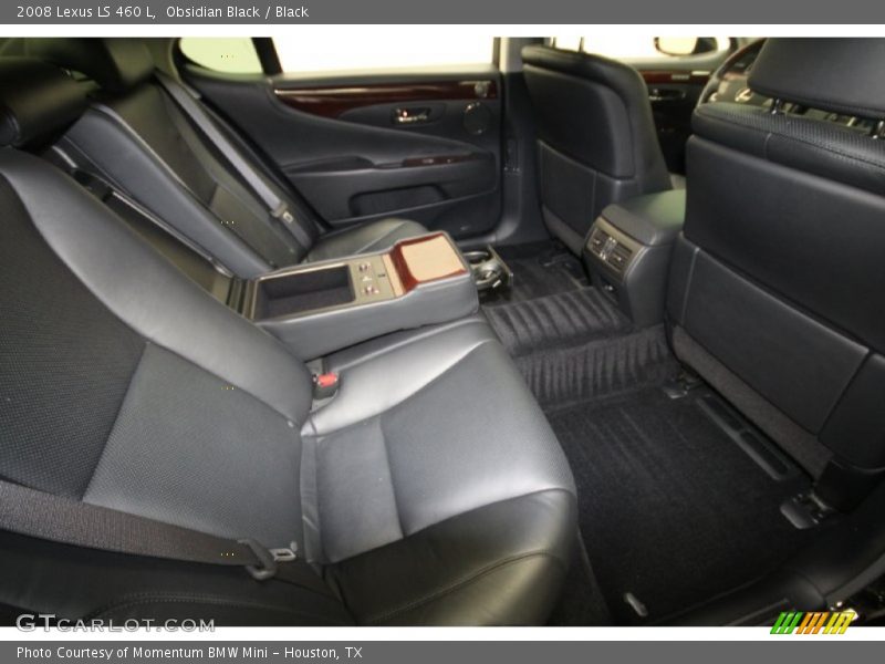 Obsidian Black / Black 2008 Lexus LS 460 L