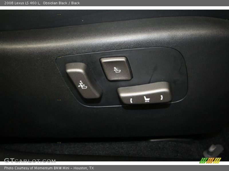 Obsidian Black / Black 2008 Lexus LS 460 L