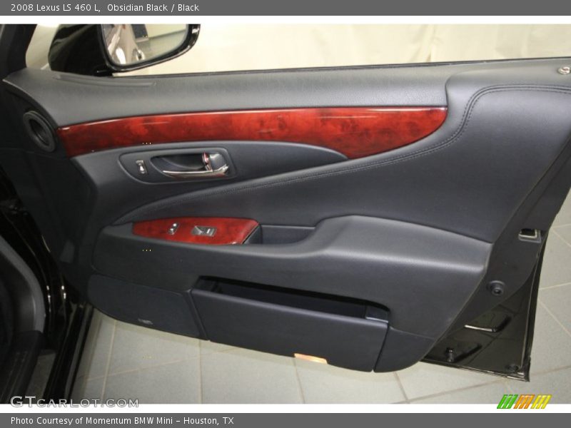Obsidian Black / Black 2008 Lexus LS 460 L