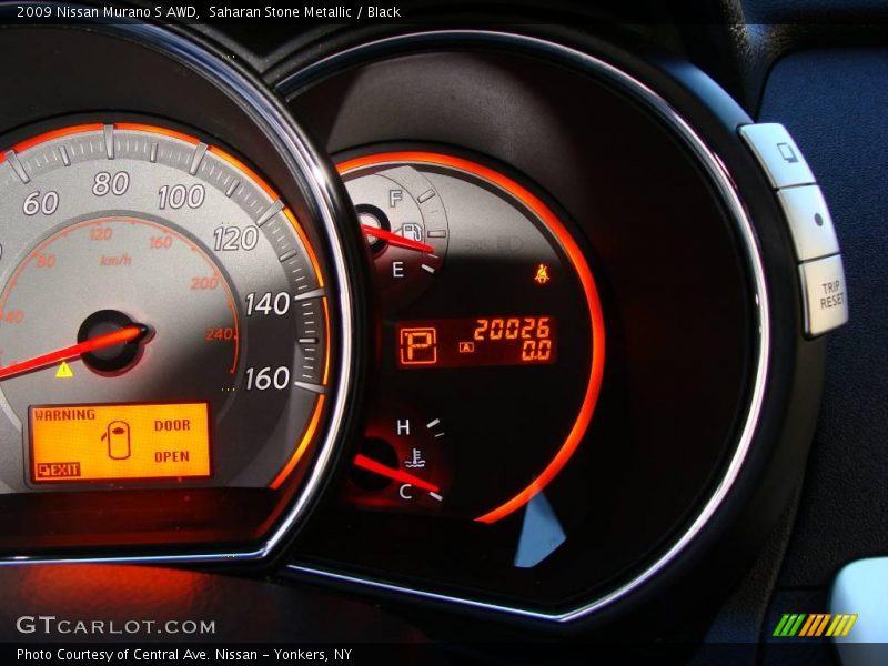 Saharan Stone Metallic / Black 2009 Nissan Murano S AWD