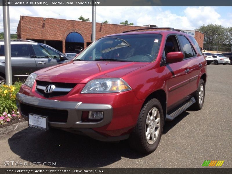 Redrock Pearl / Saddle/Black 2006 Acura MDX Touring