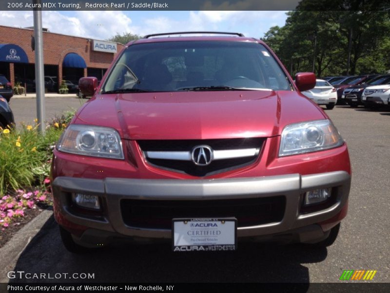 Redrock Pearl / Saddle/Black 2006 Acura MDX Touring