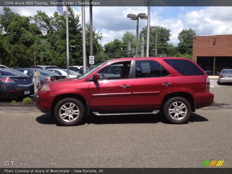 Redrock Pearl / Saddle/Black 2006 Acura MDX Touring