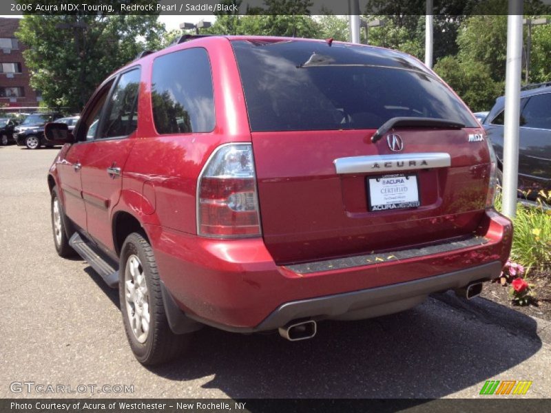 Redrock Pearl / Saddle/Black 2006 Acura MDX Touring