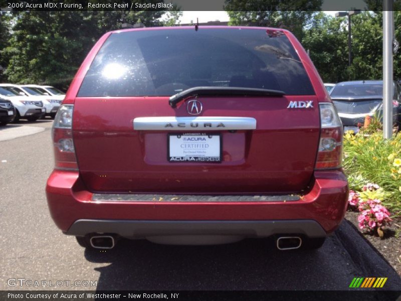Redrock Pearl / Saddle/Black 2006 Acura MDX Touring