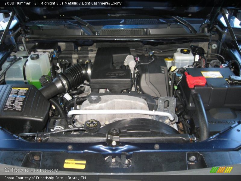 Midnight Blue Metallic / Light Cashmere/Ebony 2008 Hummer H3