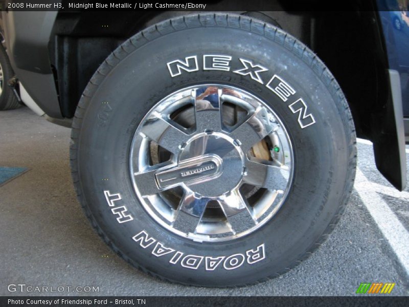 Midnight Blue Metallic / Light Cashmere/Ebony 2008 Hummer H3