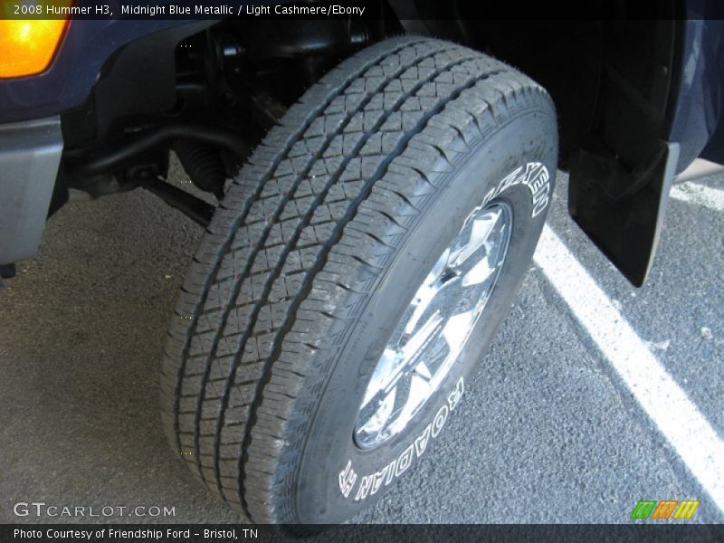 Midnight Blue Metallic / Light Cashmere/Ebony 2008 Hummer H3