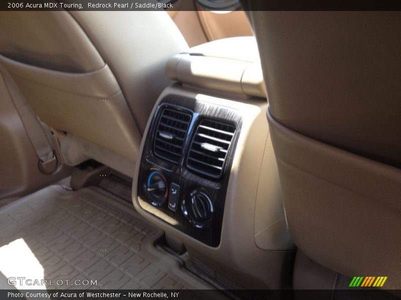Redrock Pearl / Saddle/Black 2006 Acura MDX Touring
