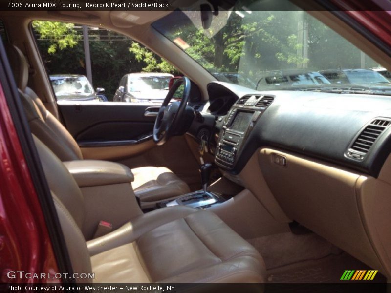 Redrock Pearl / Saddle/Black 2006 Acura MDX Touring