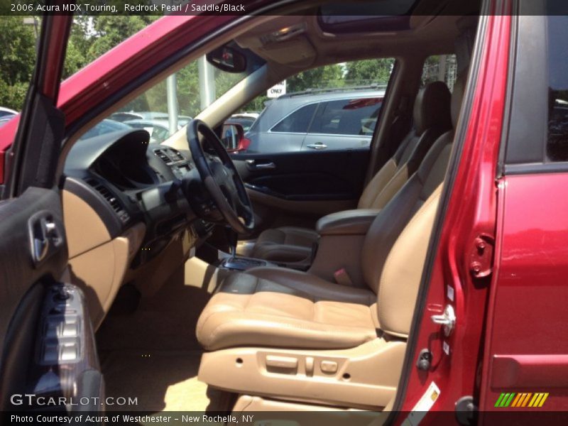 Redrock Pearl / Saddle/Black 2006 Acura MDX Touring